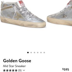 Silver Golden Goose Midstars